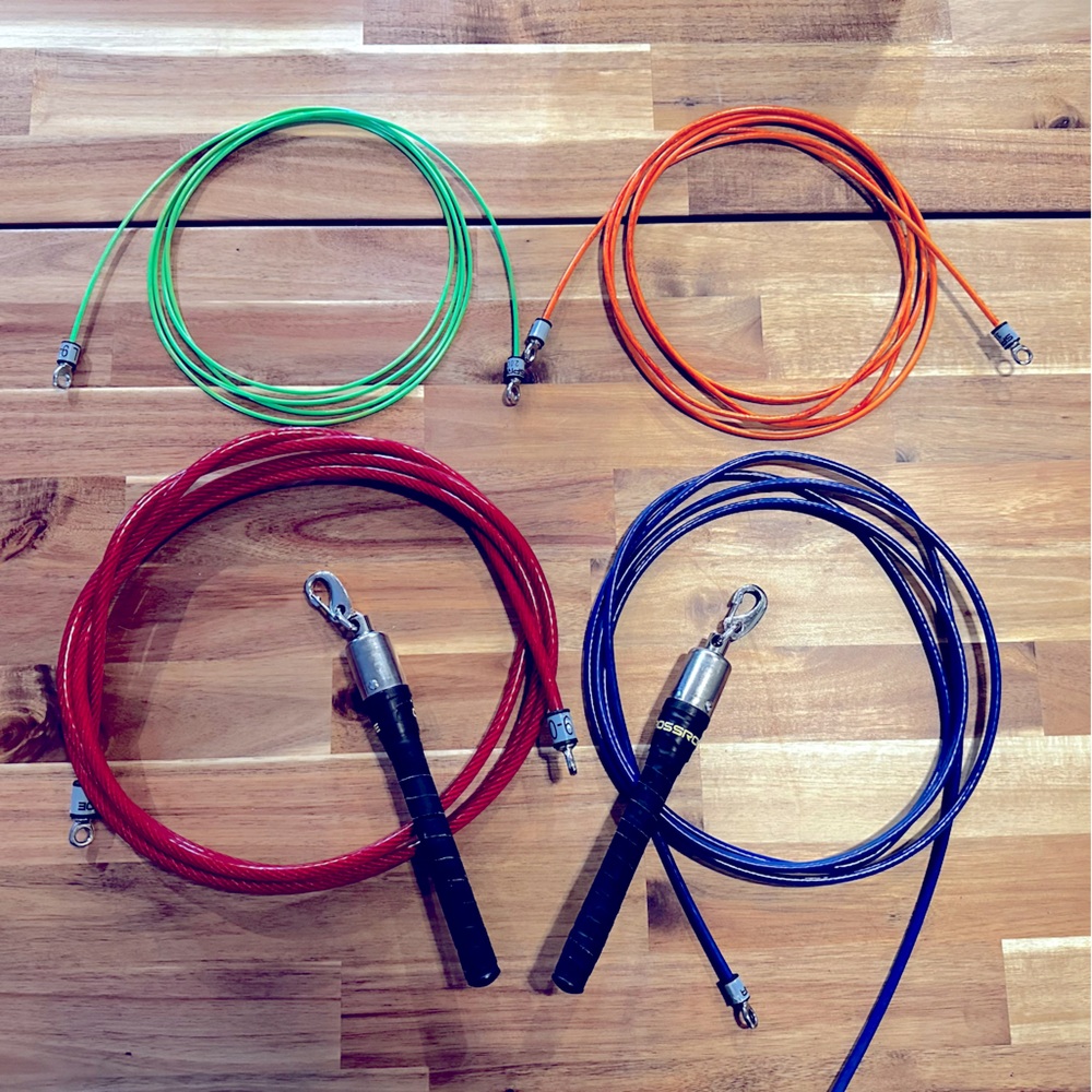 1st Generation Crossrope Weighted Jumpropes w/Handles